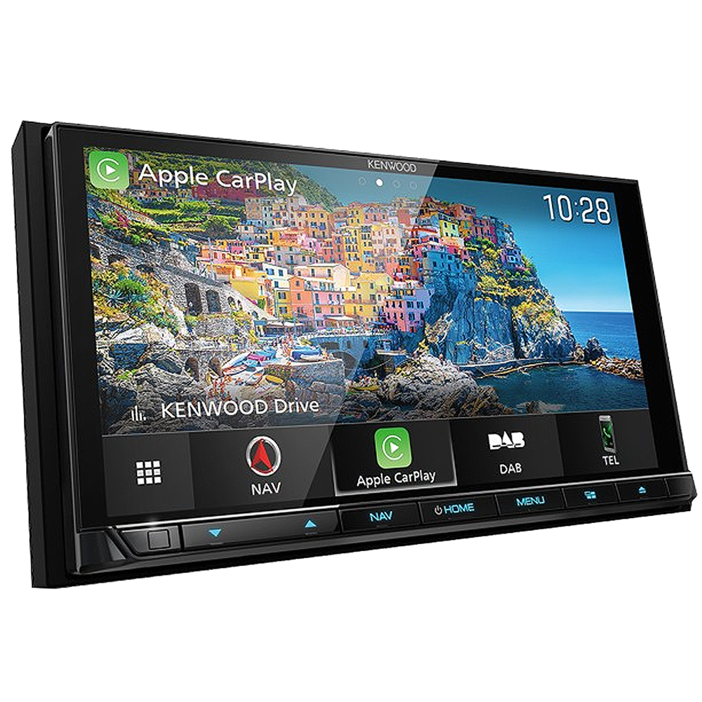 Kenwood DMX7190DABS 7.0" AV receiver with Built In SatNav,Carplay